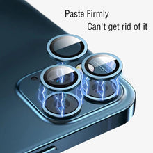 将图片加载到图库查看器，HD Camera Lens Protector 9H Hardness Anti-Scratch Camera Protector For iPhone 13 14 12 Pro Max Titanium Alloy Camera Protector for iPhone 12 13 Mini Camera Protector Lens Protection Glass Suit
