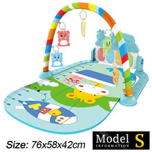 Load image into Gallery viewer, Baby Fitness Play Gym with Music &amp; Piano Mat
