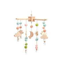 将图片加载到图库查看器，Wooden Baby Rattle Crib Mobile Holder for Newborns
