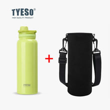 Load image into Gallery viewer, Stainless Steel Insulated Water Bottle (600-1200ml) | Hot &amp; Cold Thermal Tumbler with Handle | Portable Vacuum Flask for Sports &amp; Travel
