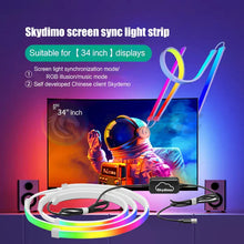 Load image into Gallery viewer, Skydimo Monitor Ambilight Lights PC E-Sport Gamer Ambient RGB Strip, Desktop Computer Display AURA LED 5V USB Software Control
