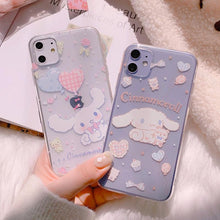 Load image into Gallery viewer, Cute Cat Transparent Phone Case For Iphone 11 12 13 Pro Max Case X Xs Max Xr Phone Case 7plus 8plus Case Cute Clear Protective Phone Cases
