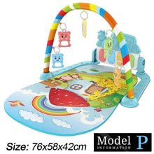 Load image into Gallery viewer, Baby Fitness Play Gym with Music &amp; Piano Mat
