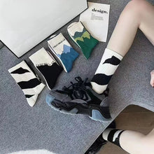 Load image into Gallery viewer, 10PCS Men’s Mid-Calf Cotton Socks – Solid Color, Versatile for All Seasons
