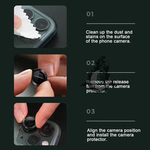 Load image into Gallery viewer, Camera Glass for iPhone 13 Mini Pro Max Glass Protector Camera iPhone 13 Protective Glass iPhone 13 Pro Max Screen Protector  Camera Cover Circle Tempered Glass Protector

