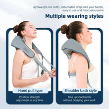 Load image into Gallery viewer, Foreverlily 26W Neck &amp; Shoulder Massager Wireless Back Kneading Shawl
