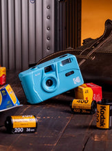 Load image into Gallery viewer, Original Kodak Film 35mm Camera with Flash Wind and Rewind Non-Disposable Retro Roll Cameras M35 M38 Manual Reusable Mini Gift

