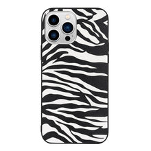 将图片加载到图库查看器，Retro Crocodile Leopard Snake Zebra Pattern Texture PU Leather Cases For iPhone 14 13 Phone Cover Unique Design Shockproof Soft Grip Leather Phone Case For iPhone
