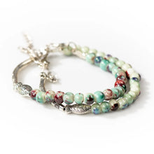 Load image into Gallery viewer, Restoring Ancient Ways High Temperature Glaze Ceramic Handmade Trinkets Women's Fashion  Bracelets #CY407
