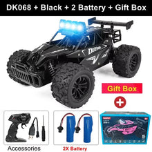 Load image into Gallery viewer, 1:16 RC Drift Racing Car - High-Speed Off-Road Alloy Truck with LED Lights, 20KM/H, 2.4G Radio Control for Kids &amp; Adults
