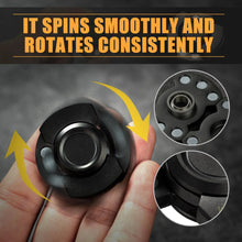 Load image into Gallery viewer, Stainless Steels 3 in 1 Fidget Spinner and Slider Combo with Click Button Metal Toy for Adult Stress Relief
