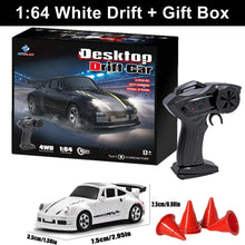 Load image into Gallery viewer, 1/64 4WD High-Speed Drift RC Car – Mini Remote Control Racing Toy for Kids &amp; Adults
