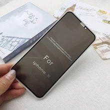 Load image into Gallery viewer, 3Pcs Best Privacy 9H Tempered Glass For iPhone 11 12 13 14 Pro Mini XS MAX X XR 6S 7 8 Plus SE Anti Spy Peep Screen Protector Anti-Spy Anti-Peeping Tempered Glass Screen Film for iPhone
