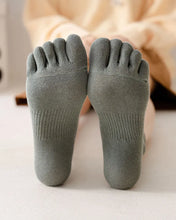 Load image into Gallery viewer, Five Finger Socks Women's Medium Tube Spring and Autumn Thin Cotton Women's Split Toe Socks Deodorization Sweat-absorbing Socks (RPM Women's)
