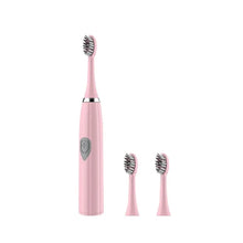 将图片加载到图库查看器，Electric Toothbrush for Adults Soft DuPont Bristle Portable Battery Endurance IPX6 Waterproof Intelligent Effective Oral Care
