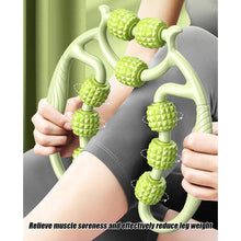 Load image into Gallery viewer, Handheld Massage Roller for Neck, Legs &amp; Deep Tissue Muscle Relief

