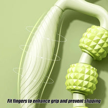 Load image into Gallery viewer, Handheld Massage Roller for Neck, Legs &amp; Deep Tissue Muscle Relief

