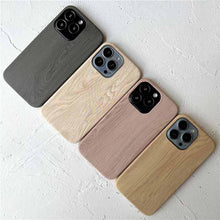 Load image into Gallery viewer, Retro Ultra Thin Wooden Texture Phone Cases For iPhone 14 13 12 11 Pro Max XS MAX XR XS X 7 8 Plus anti-skid Soft Cover Vintage Wooden Unique Classy &amp; Fully Protective Phone Case

