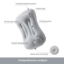 Load image into Gallery viewer, Ultralight Camping Inflatable Pillow – Portable Air Travel Pillow for Neck &amp; Lumbar Support
