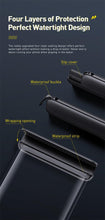 Load image into Gallery viewer, Unique Soft Waterproof Phone Case 7.2inch IPX8 Waterproof Phone Bag For iPhone 13  Waterproof Pouch Diving Surfing Phone Bag Case Cover Adjustable Rope Phone Case
