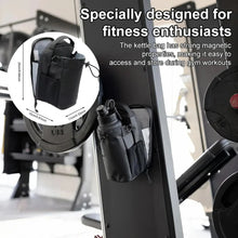 Load image into Gallery viewer, Magnetic Gym Sling Bag with Water Bottle &amp; Phone Holder – Your Ultimate Outdoor Fitness Companion
