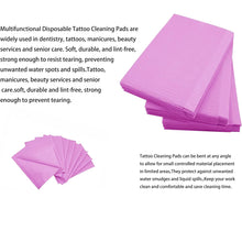 Load image into Gallery viewer, 20Pcs Disposable Nail Art Table Towel 13"x18" - 3 Ply Tattoo Bib Sheet for Patients Dentist or Medical Tray Cover and Nail Table
