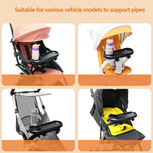 将图片加载到图库查看器，3 in 1 Universal Stroller Tray with Cup Holder &amp; Snack Catcher
