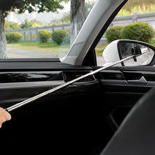 Load image into Gallery viewer, Car Rearview Mirror Wiper Cleaning Tool Auto Glass Mist Cleaner Scraper Car Accessories Handle Telescopic Window Cleaning Brush
