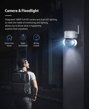 Load image into Gallery viewer, INQMEGA 5MP TUYA Camera Smart Cloud Video Surveillance Camera Outdoor WIFI Auto Tracking Google Home Alexa Camera CCTV PTZ Cam
