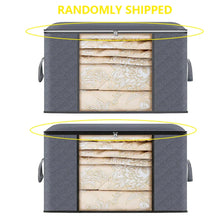 将图片加载到图库查看器，Large Capacity Foldable Clothes Storage Bag – Blanket &amp; Closet Organizer
