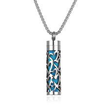 Load image into Gallery viewer, Stainless Steel Aromatherapy Necklace – Oil Diffuser Pendant
