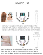 Load image into Gallery viewer, EMS Facial Body Radio Frequency Machine Skin Tightening Face Lifting RF Beauty Device Professional Home RF Skin Care Anti Aging
