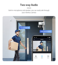 Load image into Gallery viewer, INQMEGA 5MP TUYA Camera Smart Cloud Video Surveillance Camera Outdoor WIFI Auto Tracking Google Home Alexa Camera CCTV PTZ Cam
