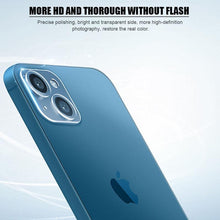 Load image into Gallery viewer, 3pcs Camera Glass For Iphone 13 12 11 Pro Max Lens Protector Iphone 13 12 11 Mini Xs Max 8 7 6 6s Plus X Xr Se 2020 Glass Ultra Thin Transparent Camera Lens Cover Black Ring HD Clear Scratch Resistant
