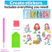 将图片加载到图库查看器，Big Gem Diamond Painting Kit - DIY Mosaic Art &amp; Sticker Craft for Kids
