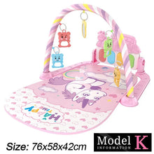 Load image into Gallery viewer, Baby Fitness Play Gym with Music &amp; Piano Mat
