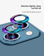 将图片加载到图库查看器，HD Camera Lens Protector 9H Hardness Anti-Scratch Camera Protector For iPhone 13 14 12 Pro Max Titanium Alloy Camera Protector for iPhone 12 13 Mini Camera Protector Lens Protection Glass Suit
