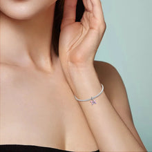 将图片加载到图库查看器，Original 925 Sterling Silver Colorful Butterfly Charms Beads - Fit S925 Bracelet &amp; Necklace, Zircon Accents, Fine DIY Birthday Jewelry Pendant
