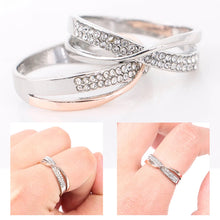 Load image into Gallery viewer, Weight Loss Crystal Rhinestone Ring Slimming Healthcare Ring Magnetic Jewelry

