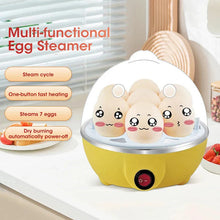 Load image into Gallery viewer, Egg Cooker Automatic Power Off Home 7 Eggs Multi-Functional Steamed Egg Custard Boiled Egg Machine Breakfast Artifact
