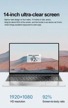Load image into Gallery viewer, 14.1'' Laptop Computer Windows 11 Intel Core i9 8950HK 16GB DDR4 1TB 2TB SSD Laptops Office Study Gaming Notebook PC Computer
