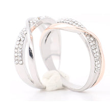 Load image into Gallery viewer, Weight Loss Crystal Rhinestone Ring Slimming Healthcare Ring Magnetic Jewelry
