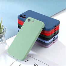 将图片加载到图库查看器，For Cover iPhone 5 Case For Apple iPhone 5 5S SE 2016 Capa New Liquid Silicone Phone Bumper TPU Soft Cover For iPhone 5 Fundas
