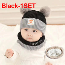 Load image into Gallery viewer, Cute Winter Kids Hats for Girls &amp; Boys Soft Wool Fleece Ear Protection
