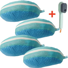 将图片加载到图库查看器，Shoe Washing Machine Bag with Brush Set – Durable Laundry Cleaner (1–4PCS)
