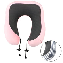 Load image into Gallery viewer, Soft Travel Pillow U Shaped Travel Healthcare Memory Foam Neck Cervical Airplane Pillow Neck Cushion
