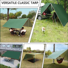 Load image into Gallery viewer, Ultralight Waterproof Tarp Tent – Large Sun Shelter Awning for Camping, Beach &amp; Outdoor Adventures
