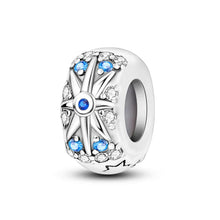 将图片加载到图库查看器，100% 925 Sterling Silver Rainbow Zircon Butterfly Dragon Silicone Stopper Charms - Colorful Beads for DIY Bracelets, Customizable Jewelry for All Occasions

