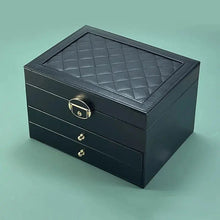 Load image into Gallery viewer, Multi-Layer Drawer Jewelry Box – Earring Organizer
