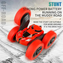 Load image into Gallery viewer, Rc Stunt Car Kids Double Sided Flip Remote Control Cars 2.4G High Speed 360° Rotation Drift Auto Toys Gifts for Boy &amp; Girls
